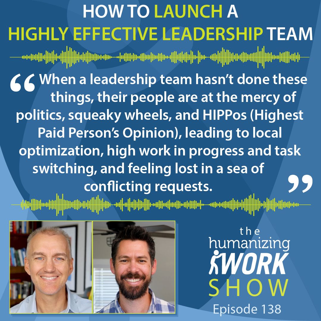 Orgs succeed or fail largely based on the quality of their #leadership. But most leadership teams aren't teams.They're leaders who have meetings. This week, we look at why &amp; how to launch a cross-functional leadership team that achieves meaningful results. buff.ly/3Loj48r