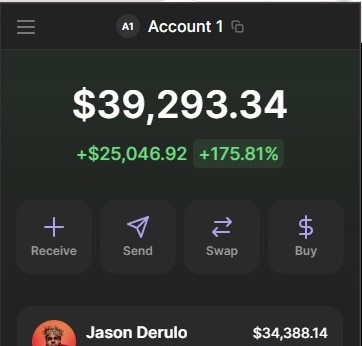 frogz1lla's tweet photo. Can you guess how many $JASON tokens I hold? 
The closest answer wins 1 SOL worth of $JASON tokens! Should I stake the rest on @Solbankfi  or send half as rewards to the community? 
Drop your thoughts below! 
Like and RT to join the fun!
$JASON family https://t.co/CEWal99X05