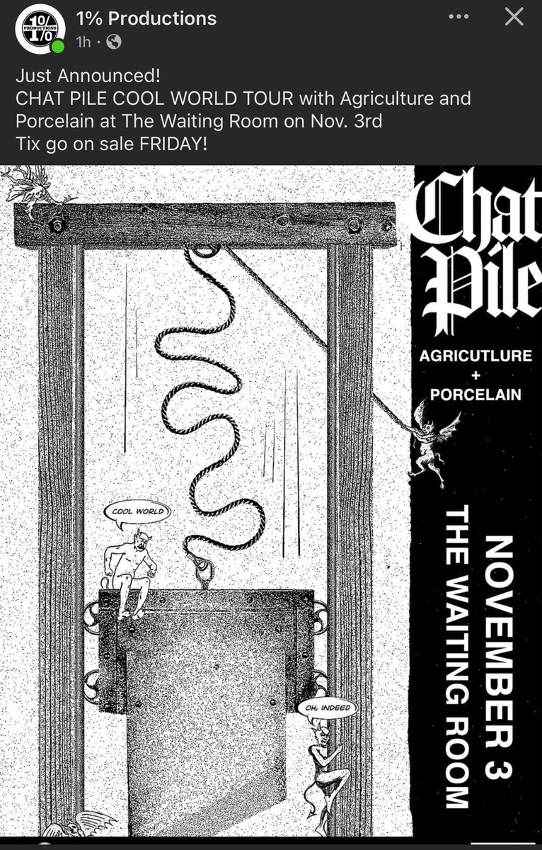 mad lads doing it again, this time on reverse 3/11 day (11/3) lol

thank you, <a href="/ChatPileBand/">Chat Pile</a>/<a href="/Agriculture666/">Agriculture Music</a>/<a href="/TheFlenser/">The Flenser</a>