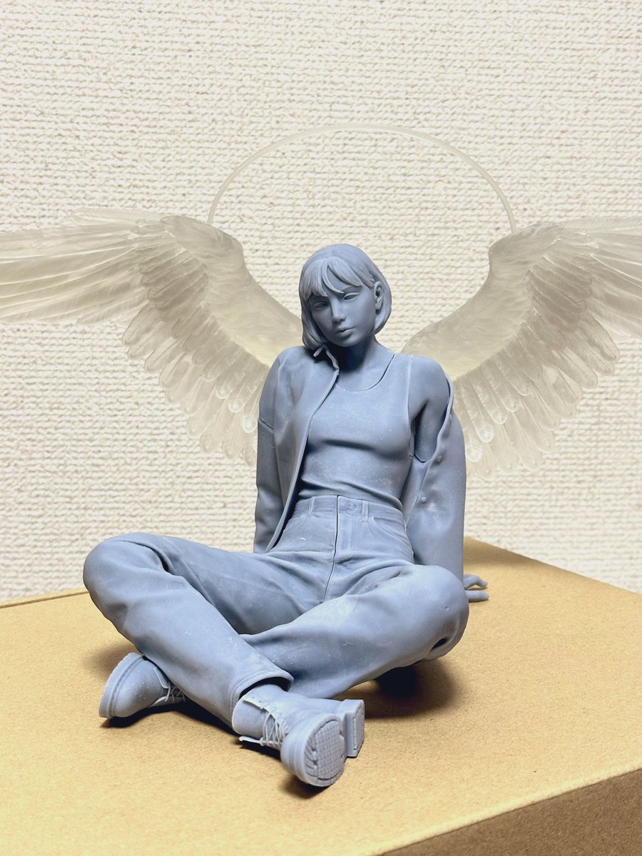 NEXTSTEP_sack's tweet image. ワンフェスのお知らせです

「ブースNo.4-24-4」

オリジナルの制作物を出品します。

・lucia （価格未定）

極小数ですが販売も予定しています。

当日は彩色済の完成品を展示予定です。

ちらっとでも見に来ていただけると嬉しいです！
よろしくお願いします！
#WF2024S #WF2024夏