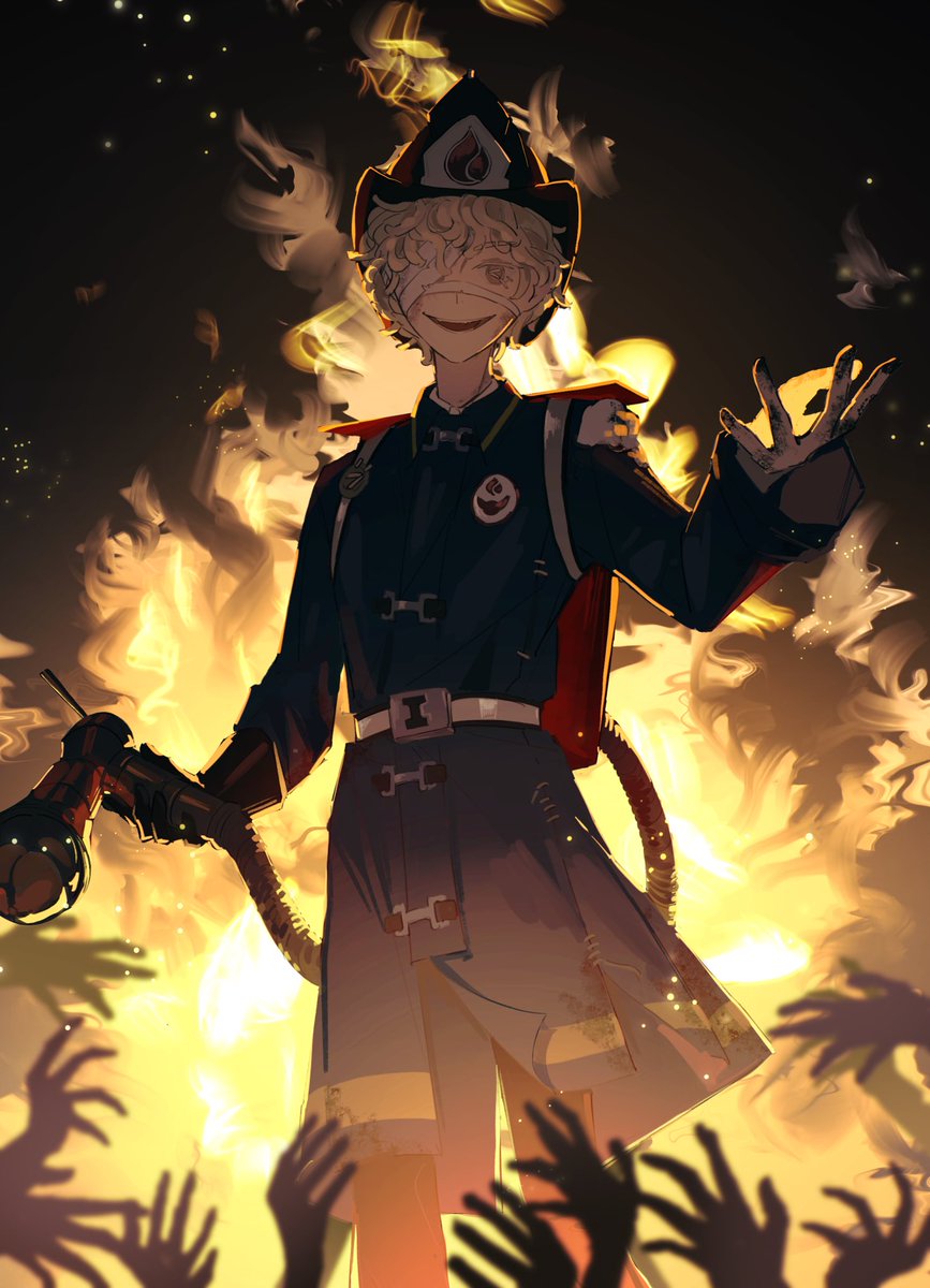 identityVイラスト #火災調査員 Temporary Threshold Shift identityv