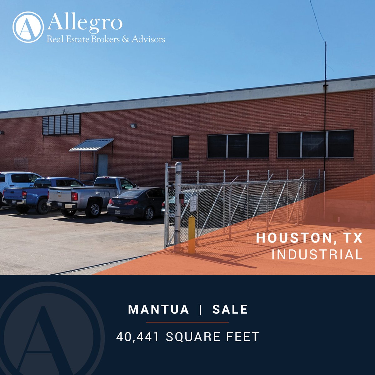 JUST CLOSED | Mantua | Industrial Sale
Pleased to have represented the seller, Mantua, with Adam Gimbel on this transaction. 
#AllegroRealty #TenantRepresentation