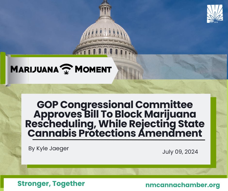 nmcannachamber's tweet photo. โThe disparity between state and federal policies have created a loophole that has allowed illicit operators to thrive and jeopardize public safety. Itโs time to close the loophole..."
Full Article: https://t.co/oB7ZPnKlc4
#NMCCC #Congress #cannabis #Amendement #justice https://t.co/57Q632ewfl