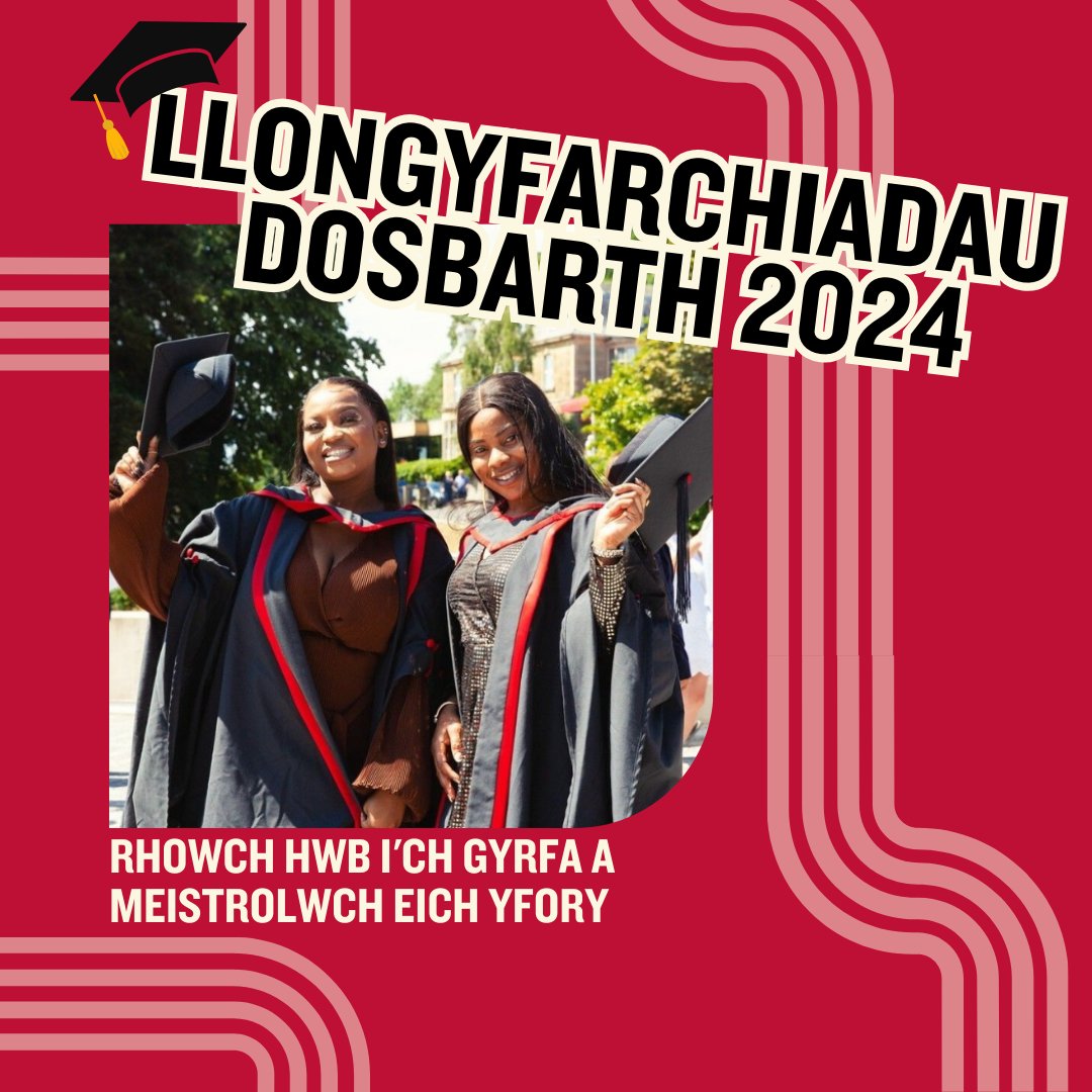 🎓 Graddedigion…

👉 bit.ly/GraduateGiveaw… 

Bydd cwrs ôl-raddedig yn ehangu eich gorwelion, yn eich ysbrydoli i edrych ar y byd mewn ffyrdd newydd a datgloi eich potensial.

#GraddioPDC #GyrfaoeddPDC