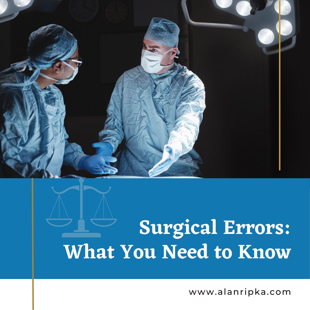 AlanRipka's tweet photo. 1. Seek Immediate Medical Attention
2. Preserve Medical Records
3. Document Your Experience
4. Consult with an Attorney
Your medical records play a crucial role in proving negligence. Our experienced team is dedicated to ensuring justice and compensation. https://t.co/jkH5vJqUCm