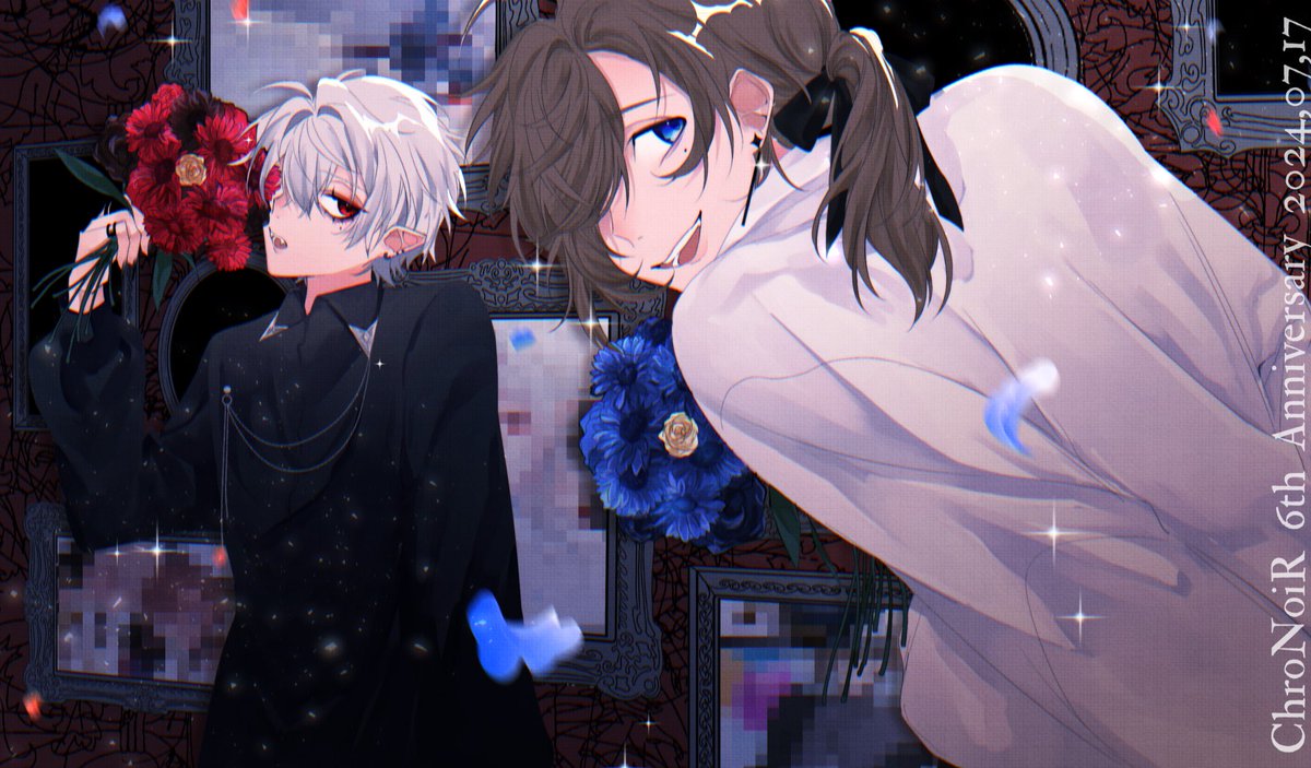 叶　ChroNoiR 6周年 6th Anniversary イヤリング ChroNoiR 6th ANNIVERSARY」グッズを2024年7月17日(水)18時より