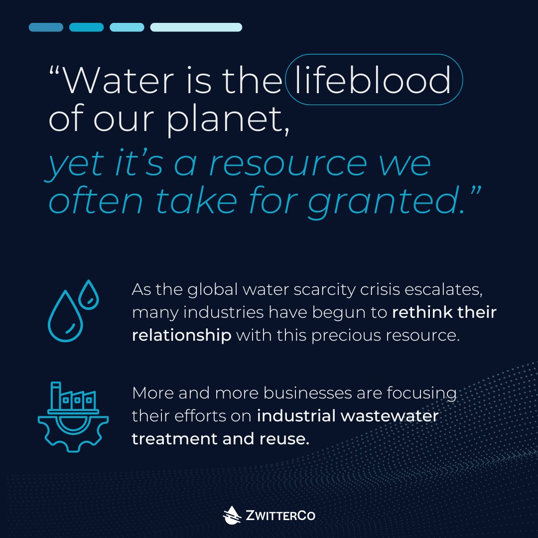 To address the global #watercrisis, adopting new membrane technology is crucial. 

Emerging membrane technology is:
💲 Turning #wastewater into a valuable resource
📉 Lowering overall costs 
🌱 Improving #sustainability

Read more here: bit.ly/3Wg4K7V