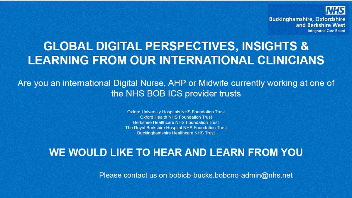 We would love to hear your insights and diverse perspectives on digital innovative approaches, seeking ways to enhance the digital landscape for nurses, midwives, and AHPs.
With <a href="/RonkeQuest/">Ronke</a>