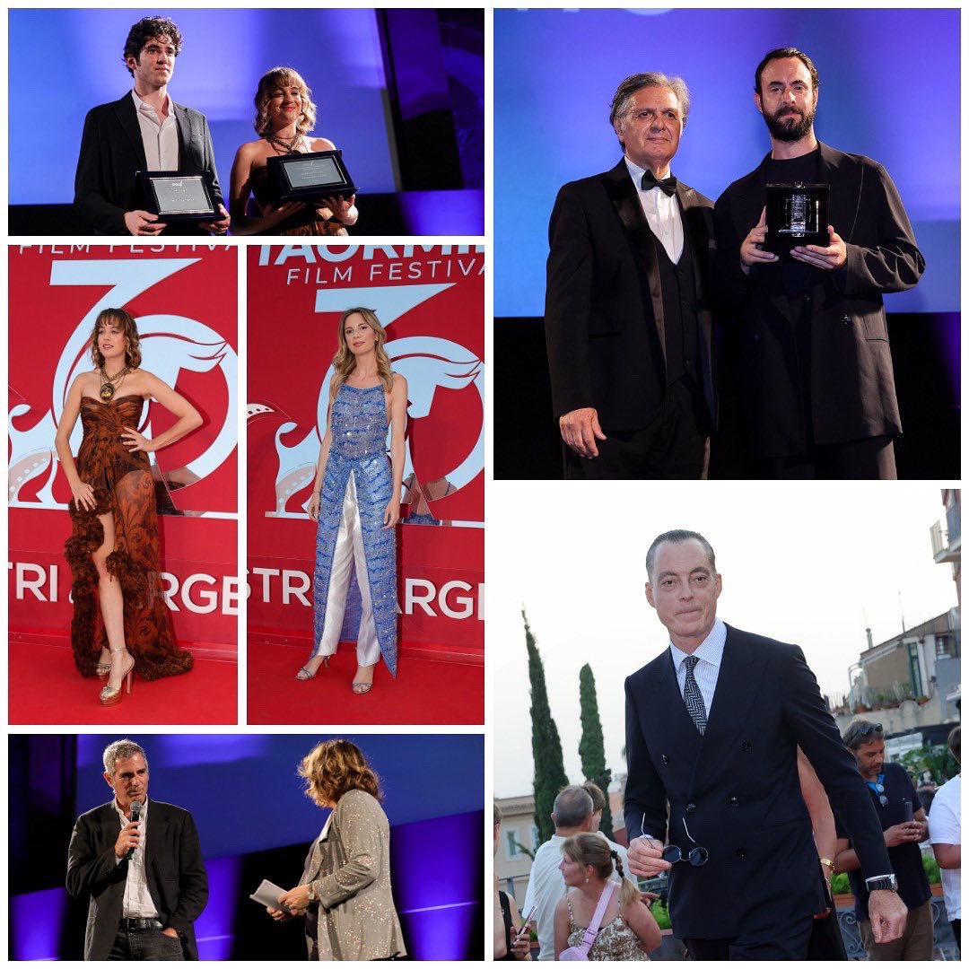 nastridargento's tweet image. Serata di grande cinema a Taormina con l’evento speciale dei Nastri d’Argento al Teatro Antico che ha inaugurato la 70ma edizione del Taormina Film Festival.
•
#nastridargento #nastridargento2024