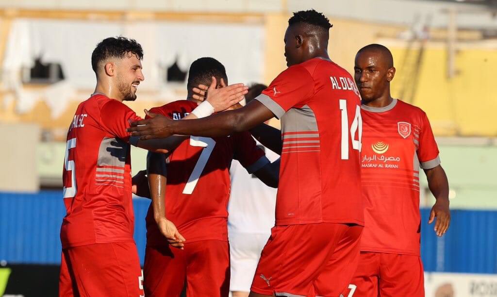 trending_in_KE's tweet photo. Harambee Stars Captain Michael Olunga was on the score sheet last night for Al Duhail, scoring one goal and assisting another in a 3-1 win against FC Csikszereda. #trendinginkenya https://t.co/lZ3Eizhz4K