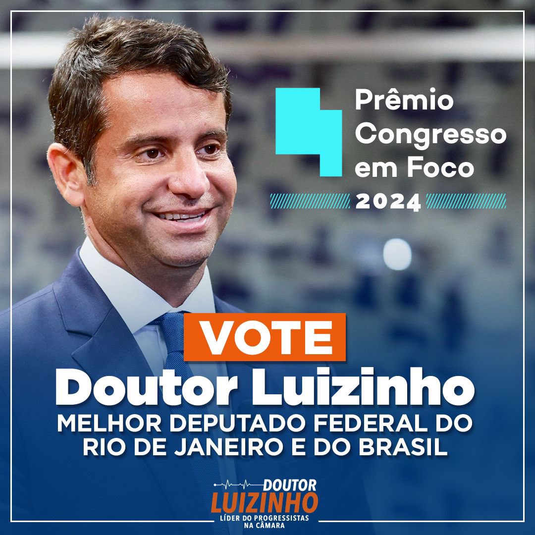 Votação aberta! 🏆 Que honra estar novamente concorrendo ao Prêmio Congresso em Foco, que é a principal premiação sobre a atuação dos parlamentares em Brasília.

Basta clicar no link, fazer uma rápida verificação e buscar meu nome na lista. 👇🏻
premio.congressoemfoco.com.br