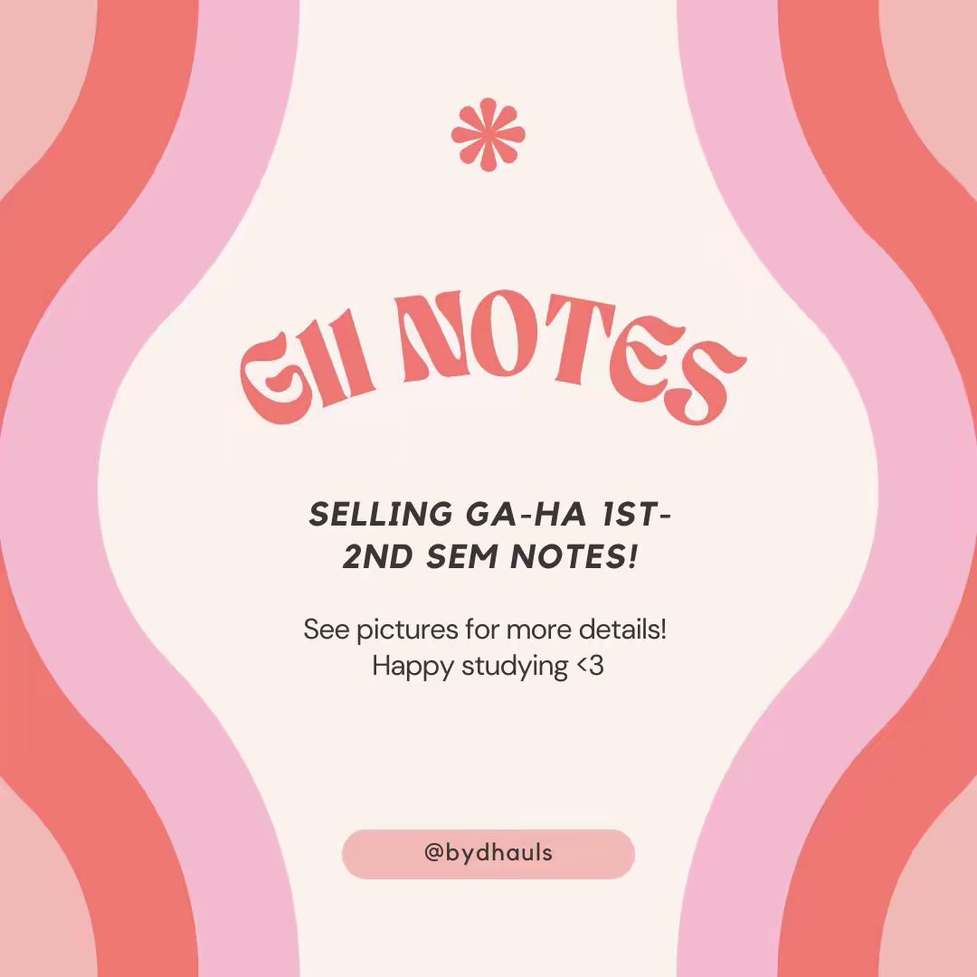 bydhauls's tweet photo. โ*:.๏ฝก. For grade 11 students of UST-SHS, I am selling my notes for Health Allied, 1st-2nd sem. reply with the bundle you would like to avail! .๏ฝก.:*โ
#ustshs #ustha #thomasian #notes #studytwt #studytwtph https://t.co/byFBsimIRB
