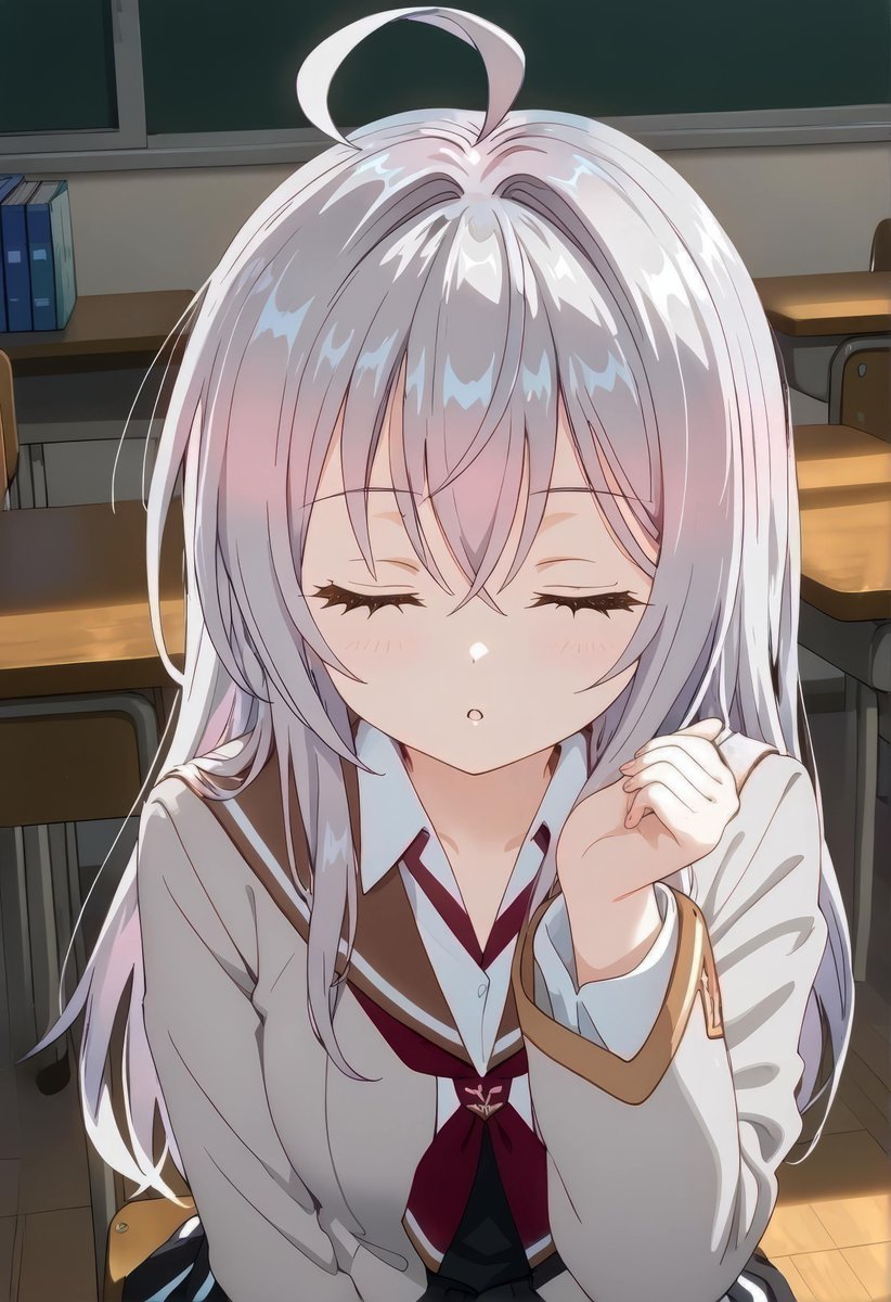 aigirlgo's tweet photo. （ロシデレ）
アーリャさんと学校で… https://t.co/f5YFb3oKMs