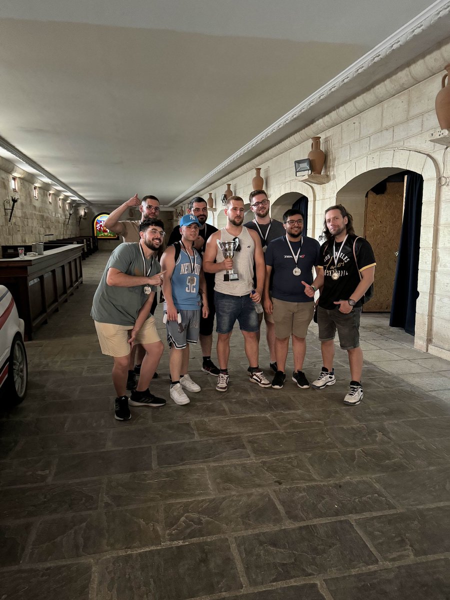 XFrizenX's tweet photo. So I went with some my friends on vacation to Malta a week ago, managed to attend and clutch a win in a local tournament. Shoutout to @TheLyonidas for inviting and welcoming us in this beautiful country ☀️
On the photo @simkalke on the 3rd place and Sneaky in top8 :) https://t.co/qLDKbFtnwy