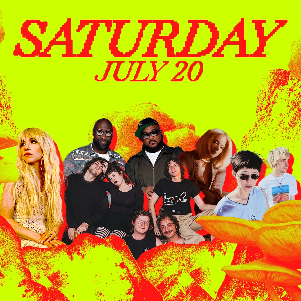 pitchforkfest's tweet photo. Saturday is for the dance pop girlies, thanks to Jamie xx, Carly Rae Jepsen and Jessie Ware. And of course, De La Soul are back at Pitchfork Fest for the first time since 2007. 

Limited Tickets remain: https://t.co/iE4UoFXwBn https://t.co/hRw6W2oyT1