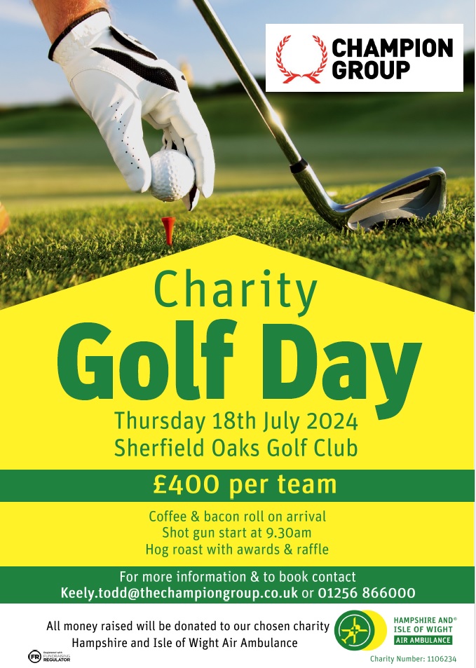 We have 1 x 2 ball available for anyone that would like to complete our line up on Thursday

Drop us a message and be part of a great day raising money for <a href="/HIOWAA/">Hants & IOW Air Amb</a>