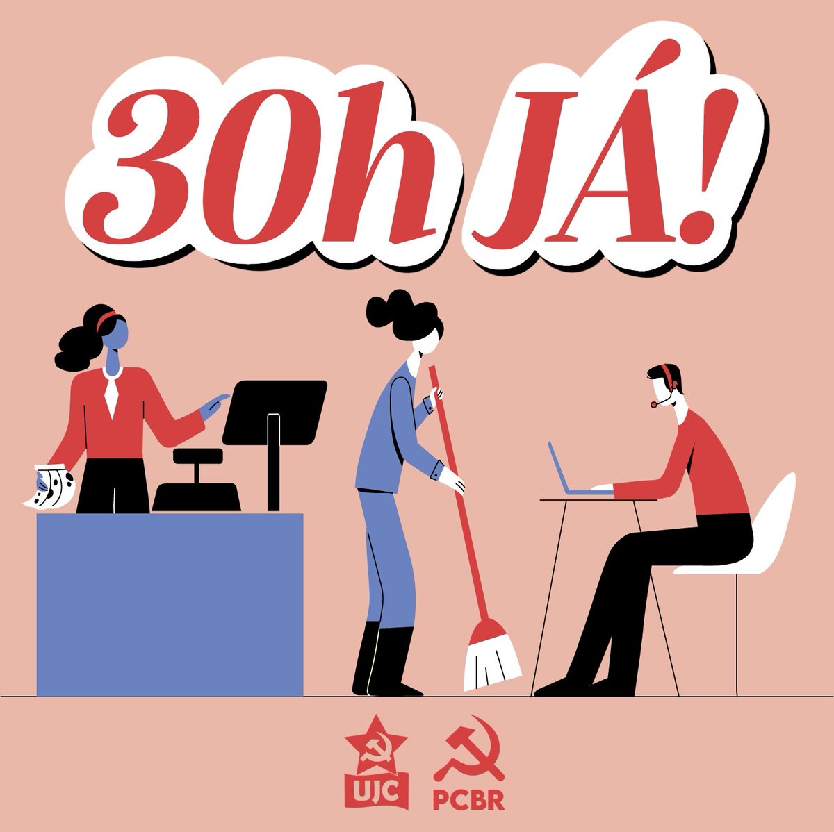 pcbrnacional's tweet photo. 🕘 REDUÇÃO DA JORNADA DE TRABALHO

🎨 Ilustração: @biabibes

Trabalhar 8h por dia, pegar condução de ida e volta, arrumar a casa e descansar mal. Esse é o reflexo da nossa jornada de trabalho. As outras coisas que temos para fazer, 

+ https://t.co/xOM45SdJnj