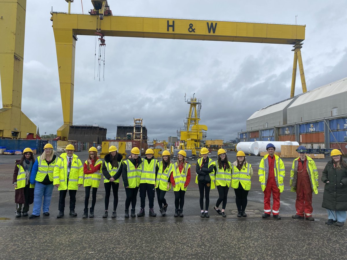 🚢✨ Empowering women in maritime employment! 
Harland &amp; Wolff, in partnership with WOMEN'STEC, is proud to be the first maritime industry #NotJustForBoys Champion. We're thrilled to be recognised at the WOMEN'STEC breakfast event! 👩‍🔧👷‍♀️

#WomenInSTEM #WOMENSTEC #SocialValue