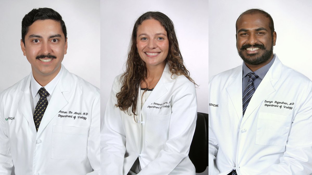 UAB Urology (@uaburology) on Twitter photo We are thrilled to welcome our incoming residents! Welcome to Armon Amini, M.D., Fabiola Fontanet Jamie, M.D., and Soorya Rajendran, M.D. <a href="/UABHeersink/">UAB Heersink School of Medicine</a> We are thrilled to welcome our incoming residents! Welcome to Armon Amini, M.D., Fabiola Fontanet Jamie, M.D., and Soorya Rajendran, M.D. <a href="/UABHeersink/">UAB Heersink School of Medicine</a>