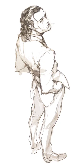 #1日1ラクガキ しばらくは俯瞰の絵の練習が続きそう ちょっとでも迷いが出るとタダの頭でっかちに見えちゃうんすよね‥‥ かと言って正確さばかり求めると硬くてつまらない絵になるという 何も考えずガンガン描いちゃうのも手だけど、 それだと再現性低いし難しい問題ですわよねー