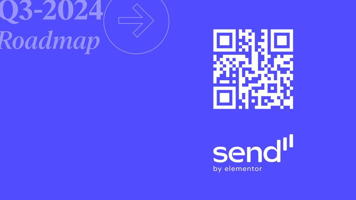 elemntor's tweet photo. 📢 Major announcement! Introducing Send. A new platform that gives you the tools you need to grow your business, even if your WooCommerce store isn’t built with Elementor.
Follow the QR link to reserve your spot in the exclusive early access program ✅ #elementorroadmap https://t.co/mjTwQZgJbQ