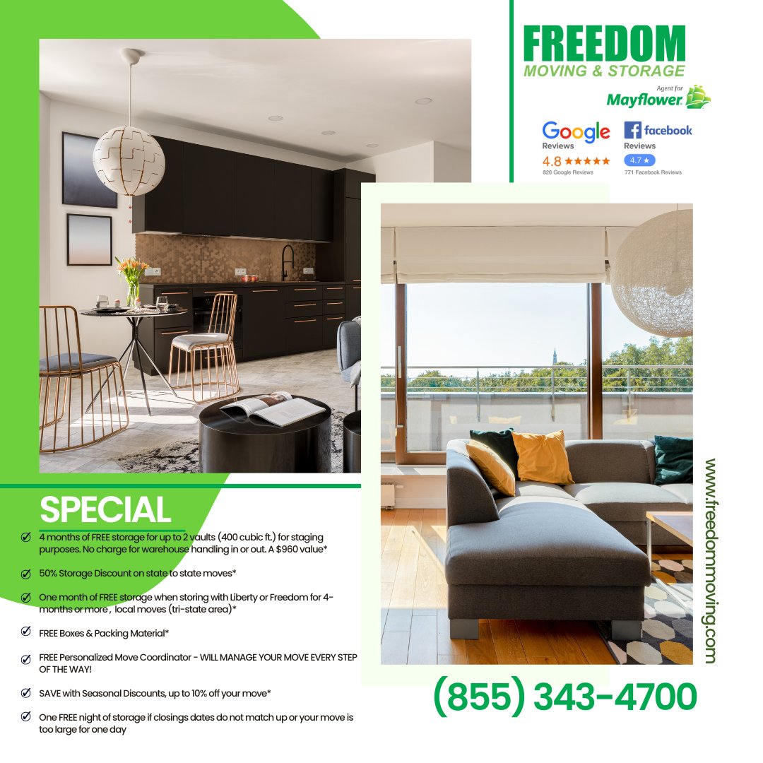 FreedomMoving's tweet image. Enhance Your Real Estate Strategy: The inclusion of specialists, like professional movers, enhances the overall experience for your clients.

#movingcompany #movers #moving #movingday #professionalmovers #relocation #packing #localmovers #movingcompanies #movingandstorage