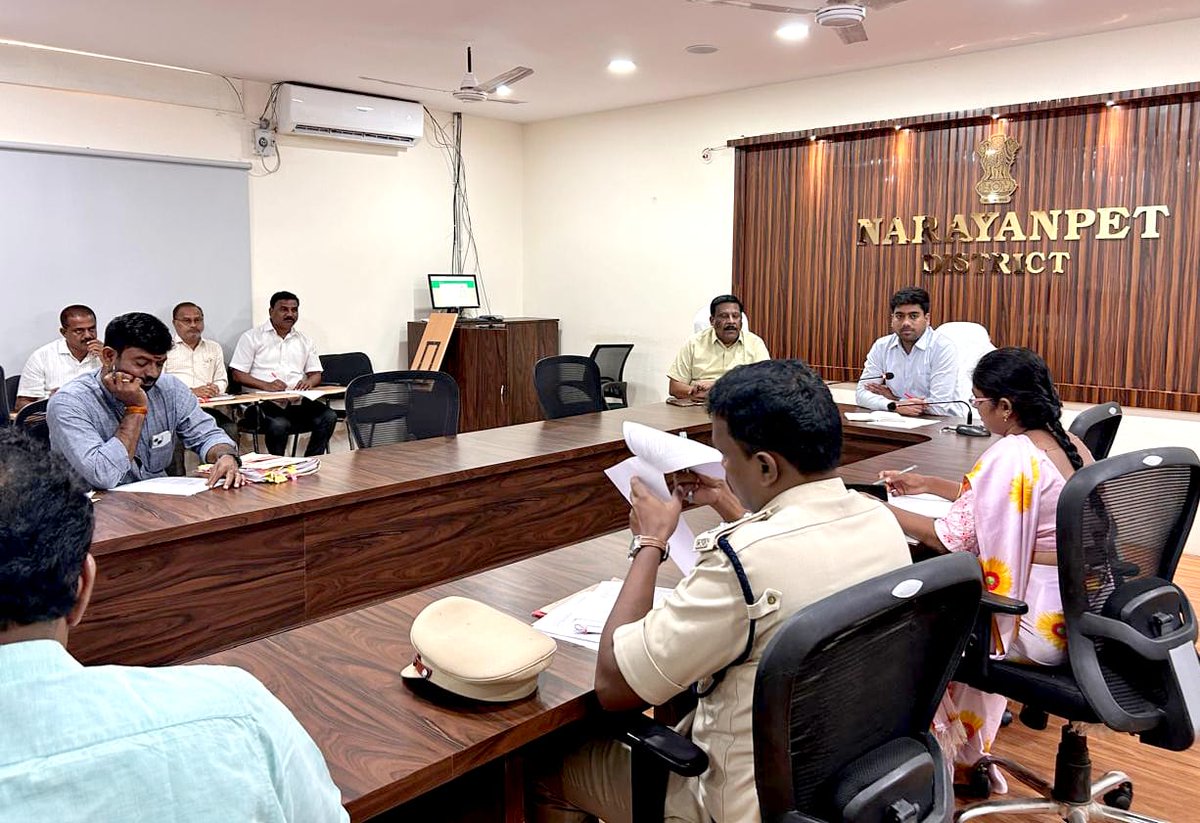 Additional Collector LB Narayanpet tweet media