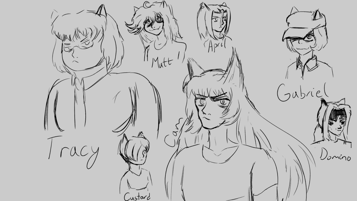 mortalstampede's tweet photo. brief look at a number of the cats i've drawn https://t.co/pCQcUqGQWe