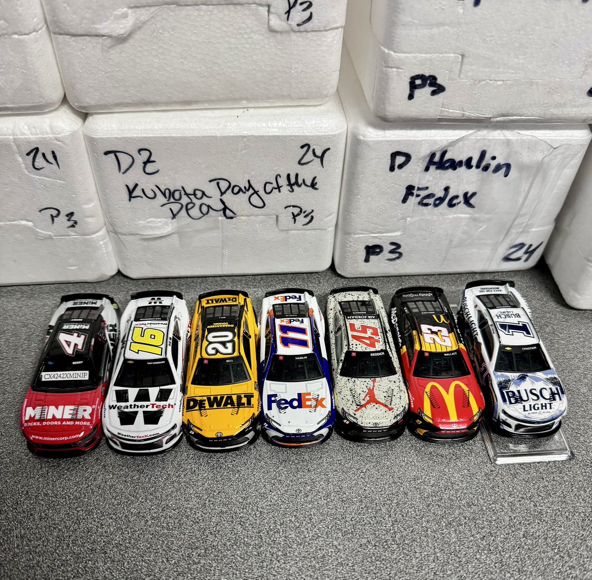 Lionel_Racing's tweet image. You get to take one car from this line up, which one you snagging?