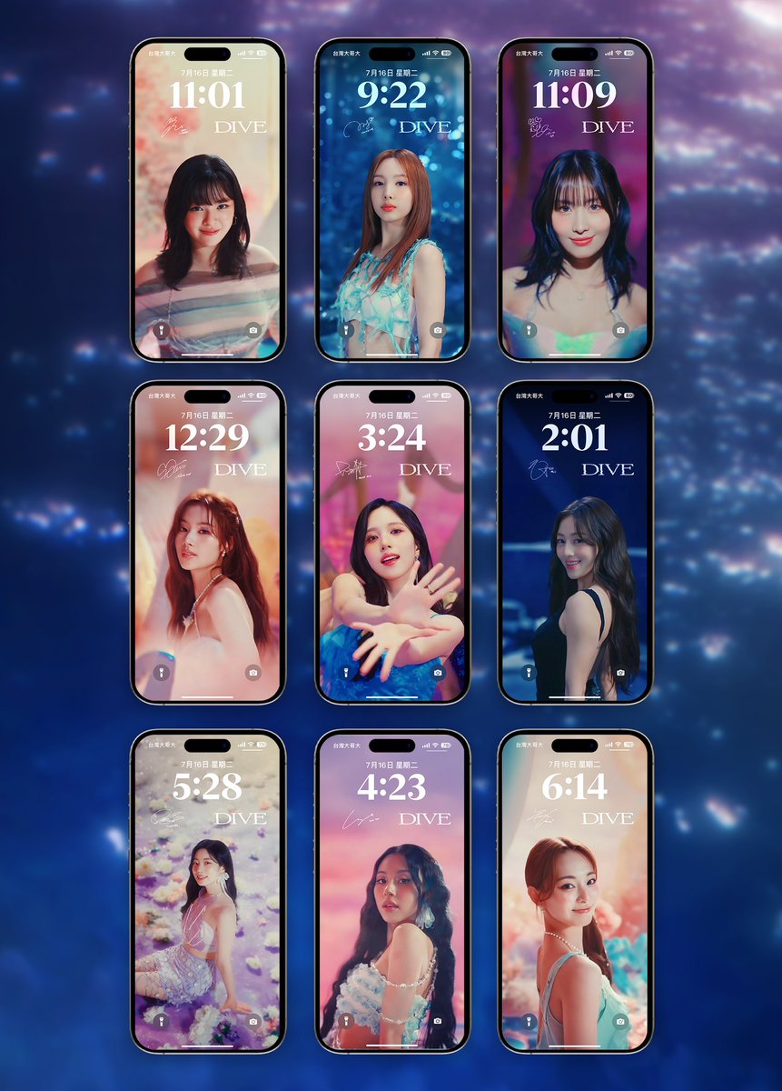 Rubiollmylife's tweet photo. #TWICE "DIVE"－Wallpaper https://t.co/S8vFjE86Pg