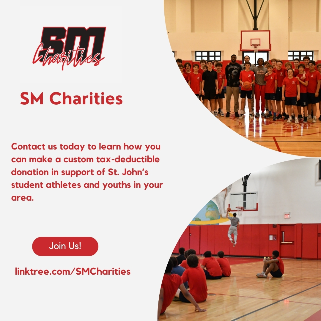 #SJUBB, Our mission is to empower kids to succeed in all areas of life through the power of sports.

You can be a part of this mission today! Follow the link or reach out to learn how you can make a custom tax-deductible donation:

linktree.com/smcharities buy.stripe.com/bIYaFKdyKeM08J…