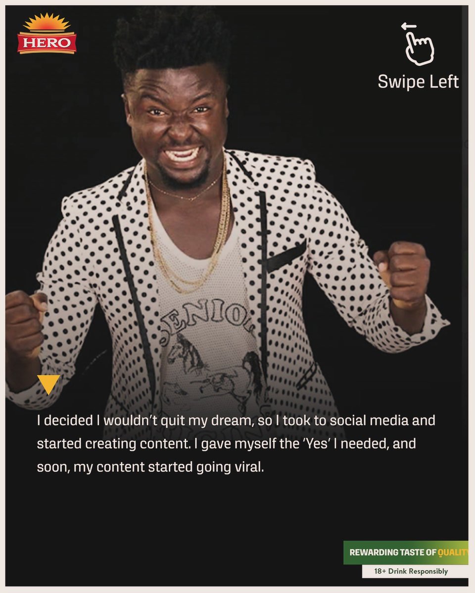 HeroLager's tweet photo. Heroes, today we recognize the remarkable journey of @ebuka_hero1 , an epitome of resilience, brilliance, and inspiration. Just as the sun brings a new day, his story symbolizes new beginnings and relentless pursuit of excellence, reminding you all to Go Be The Hero🌅💪🏾 https://t.co/3OWbeN1gp5