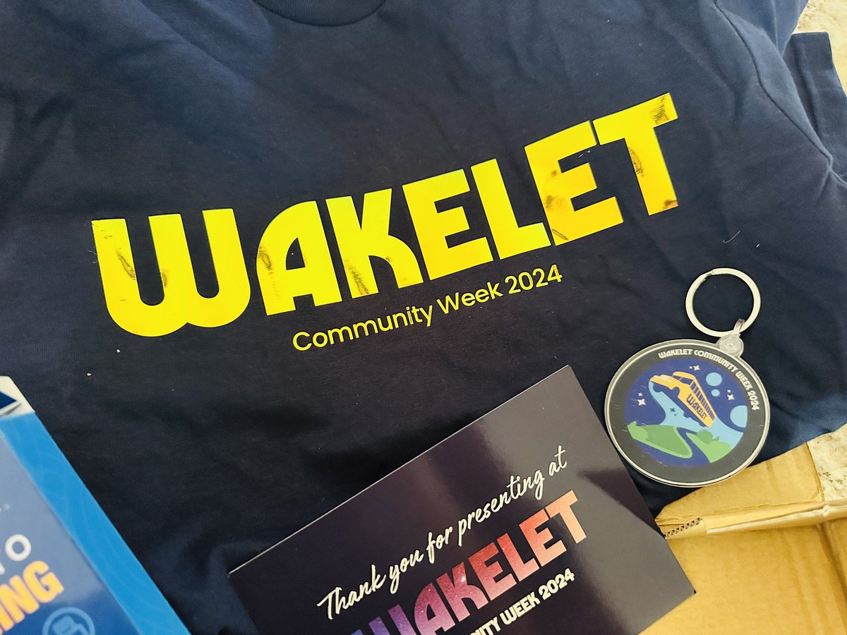wakelet's tweet photo. 🎉 To say a massive thank you to everyone who attended #WakeletCommunityWeek 2024, we are giving away 10 exclusive Wakelet T-shirts! 🎉

To be in with the chance of winning one all you have to do is - 

🩷 Like this post 
🧑‍🏫 Tag a teacher who needs to check out the WCW24 sessions https://t.co/0IqqPvmjCv
💙 Retweet this post to spread the word

Winners will be announced during this week!

Good Luck! 🍀