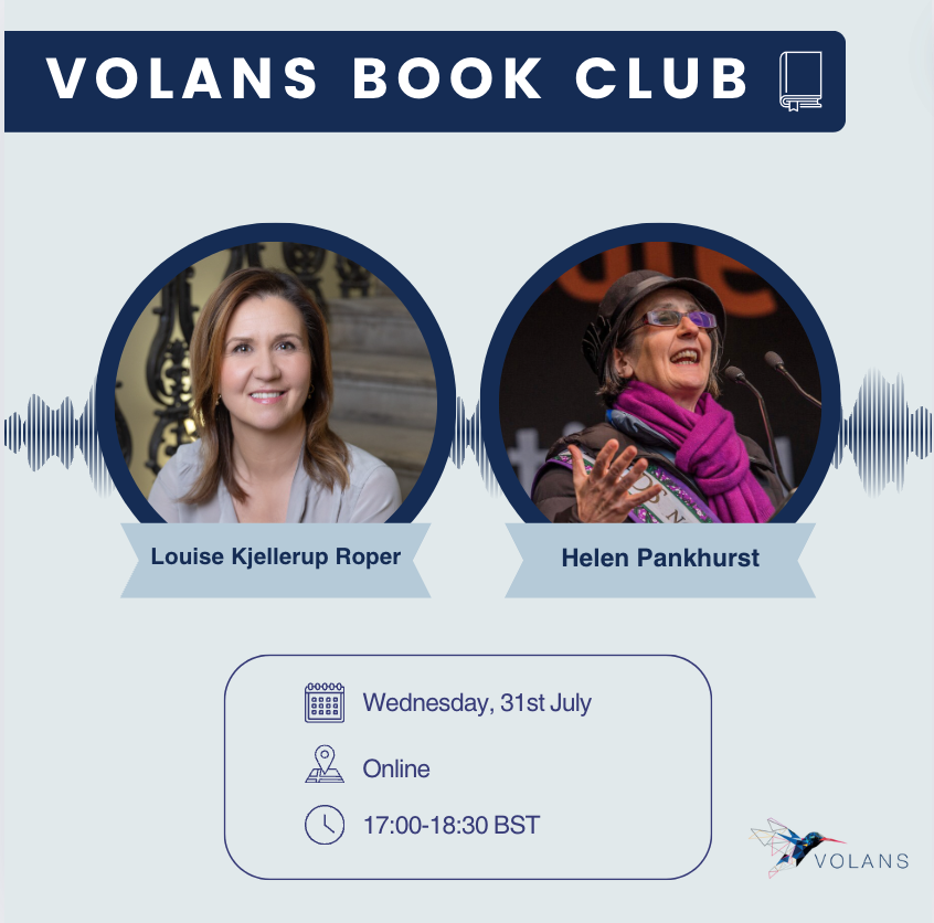 We are looking forward to welcoming Helen Pankhurst to our Book Club.

This conversation will explore how we create the conditions for women to flourish in politics.

👉 Sign up: lnkd.in/dZEuxf7f