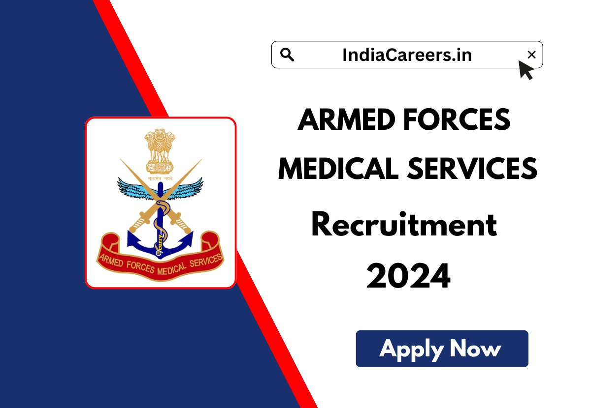 TheIndiaCareers's tweet photo. India Careers : AFMS Medical Officer Recruitment 2024

Armed Forces Medical Services(AFMS) has released an official notification for positions of  Medical Officer Post. According to the official notification of Armed Forces Medical Services, there are 450 vacancies available. https://t.co/5XH9QqASlv