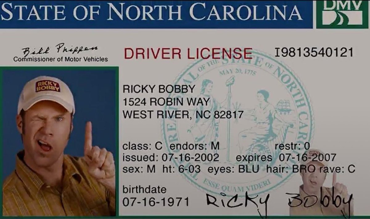 VictorySimLLC's tweet image. Happy 53rd birthday to the one and only NC native Ricky Bobby!