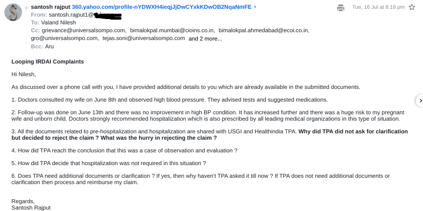 Santosh Rajput tweet media