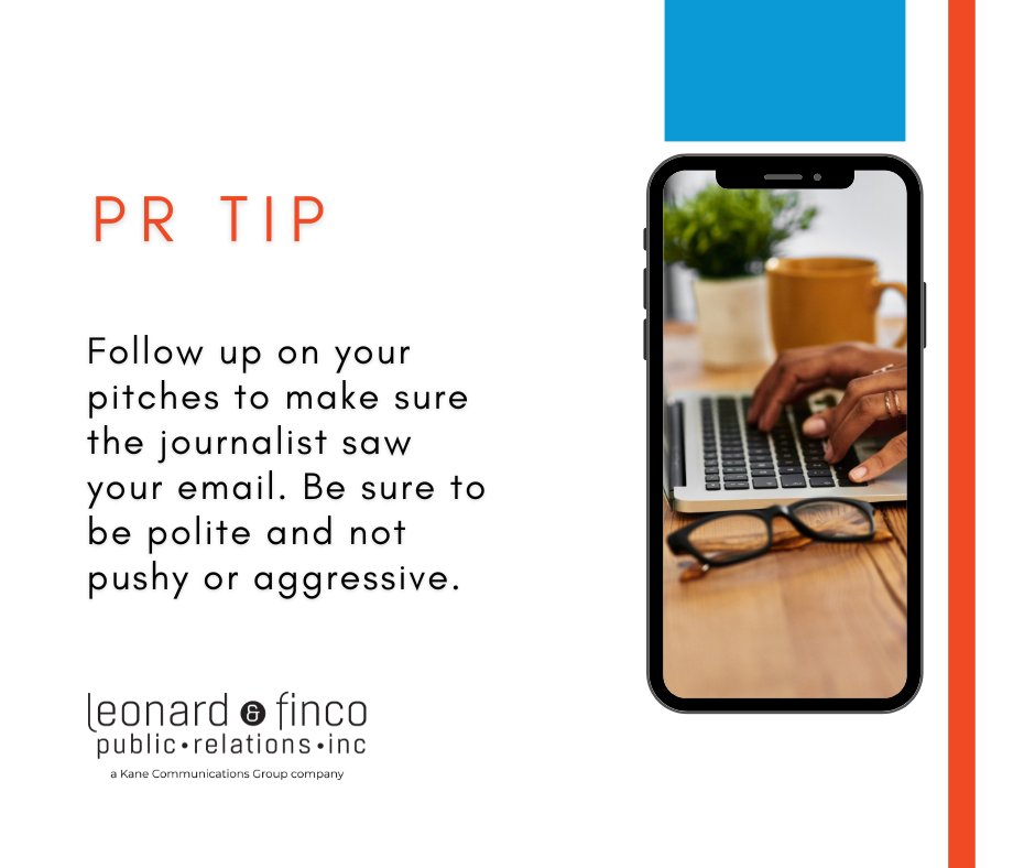 thePRexperts's tweet photo. If you haven’t received a response to a pitch in a few days, don’t be afraid to follow up with a polite email. Be careful that your responses are not being pushing or aggressive to ensure you keep a positive relationship with the journalist. #PRTIP https://t.co/3zHJNg1QTs
