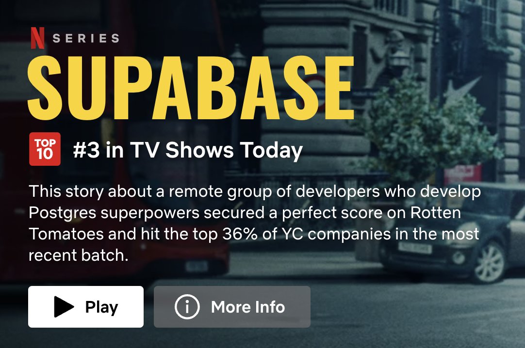 adamkaz's tweet image. guess we need to step up our game, check your netflix home screen