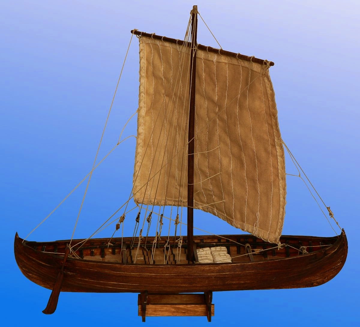 Ages_Of_Sail's tweet photo. The Knarr is a type of Viking ship which serves for long trade naval business. The Knarrs were very robust and very well resist against unfavorable conditions in open sea.
#agesofsail #shipkit #modelkit #hobbykit #scalemodel #maritimehistory https://t.co/RSDN8UKC0h