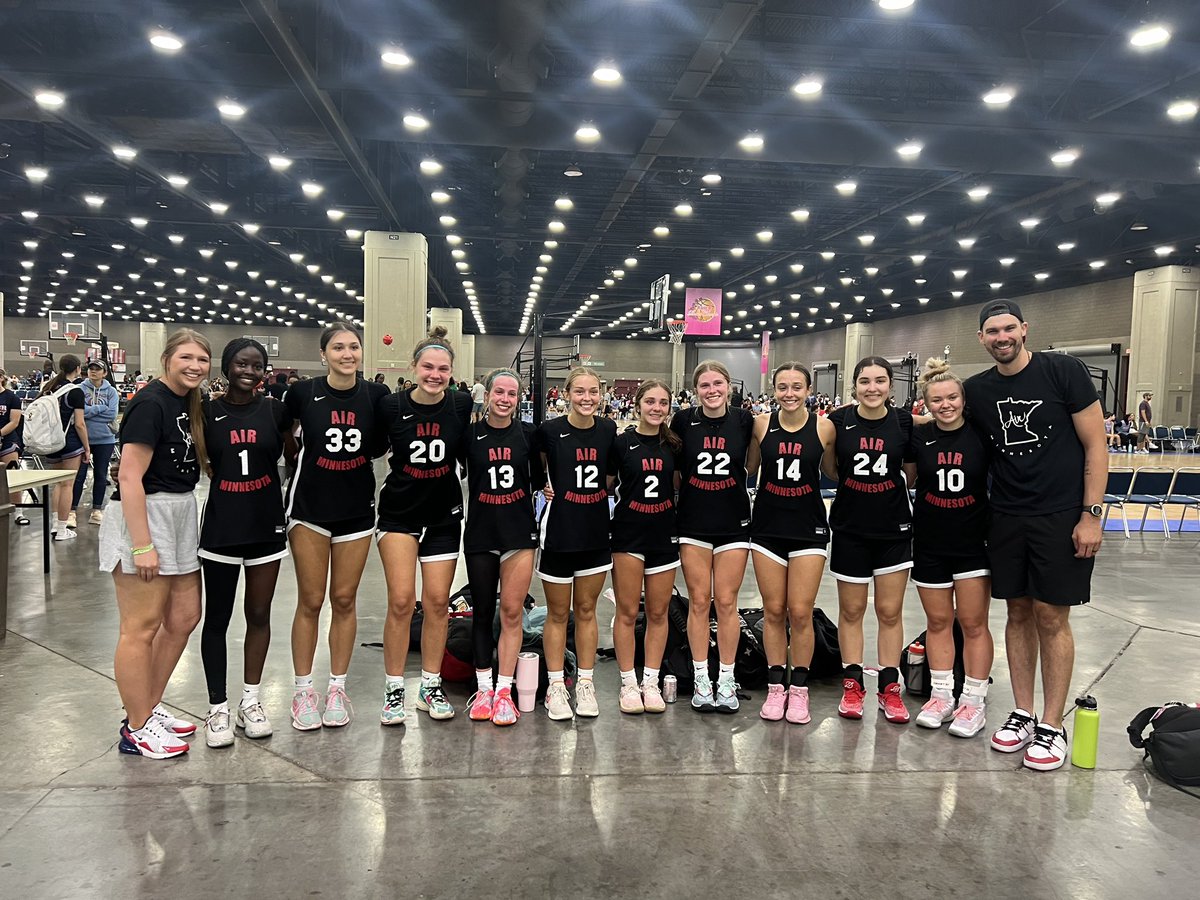 Emma Collins Jech (@emma_collins3) on Twitter photo 17U <a href="/AirMinnesota/">Air Minnesota Basketball</a> finished 3-1 w/ a 60-55 win over Richmond Heat. Ladies played hard on both ends of the court. <a href="/Ajiem_Agwa/">Ajiem</a> led w/ 12pts followed by <a href="/EmersonIngvals1/">Emerson Ingvalson</a> & <a href="/kaia_kirkeby/">Kaia Kirkeby</a> w/ 8pts. <a href="/JensynStorhoff/">Jensyn Storhoff</a> & <a href="/SiriKonkel/">Siri Konkel</a> controlled the tempo. <a href="/allierestovich/">Allison Restovich</a> w/ tough D! <a href="/DanJech/">Dan Jech</a> 17U <a href="/AirMinnesota/">Air Minnesota Basketball</a> finished 3-1 w/ a 60-55 win over Richmond Heat. Ladies played hard on both ends of the court. <a href="/Ajiem_Agwa/">Ajiem</a> led w/ 12pts followed by <a href="/EmersonIngvals1/">Emerson Ingvalson</a> & <a href="/kaia_kirkeby/">Kaia Kirkeby</a> w/ 8pts. <a href="/JensynStorhoff/">Jensyn Storhoff</a> & <a href="/SiriKonkel/">Siri Konkel</a> controlled the tempo. <a href="/allierestovich/">Allison Restovich</a> w/ tough D! <a href="/DanJech/">Dan Jech</a>