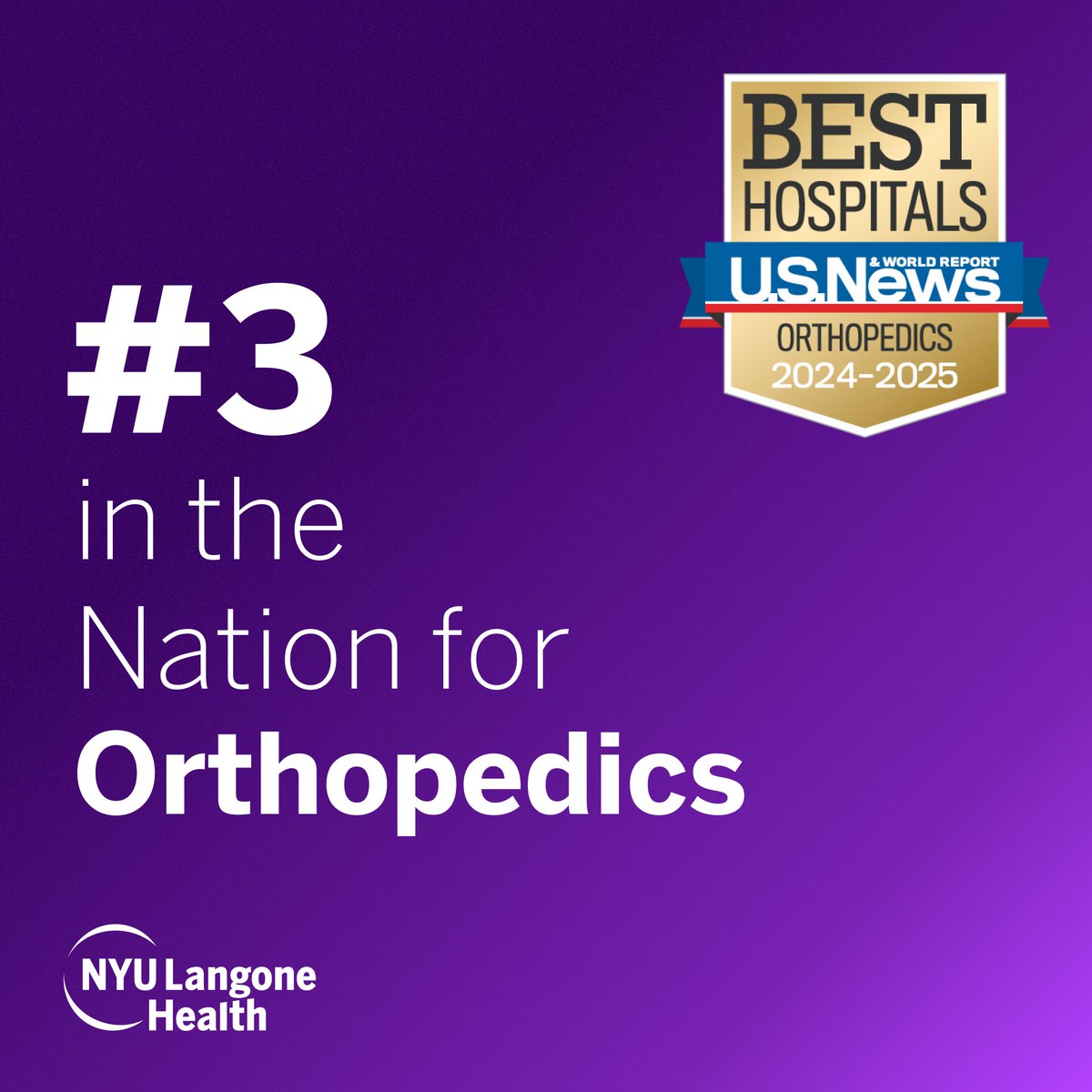NYU Langone Orthopedics tweet media