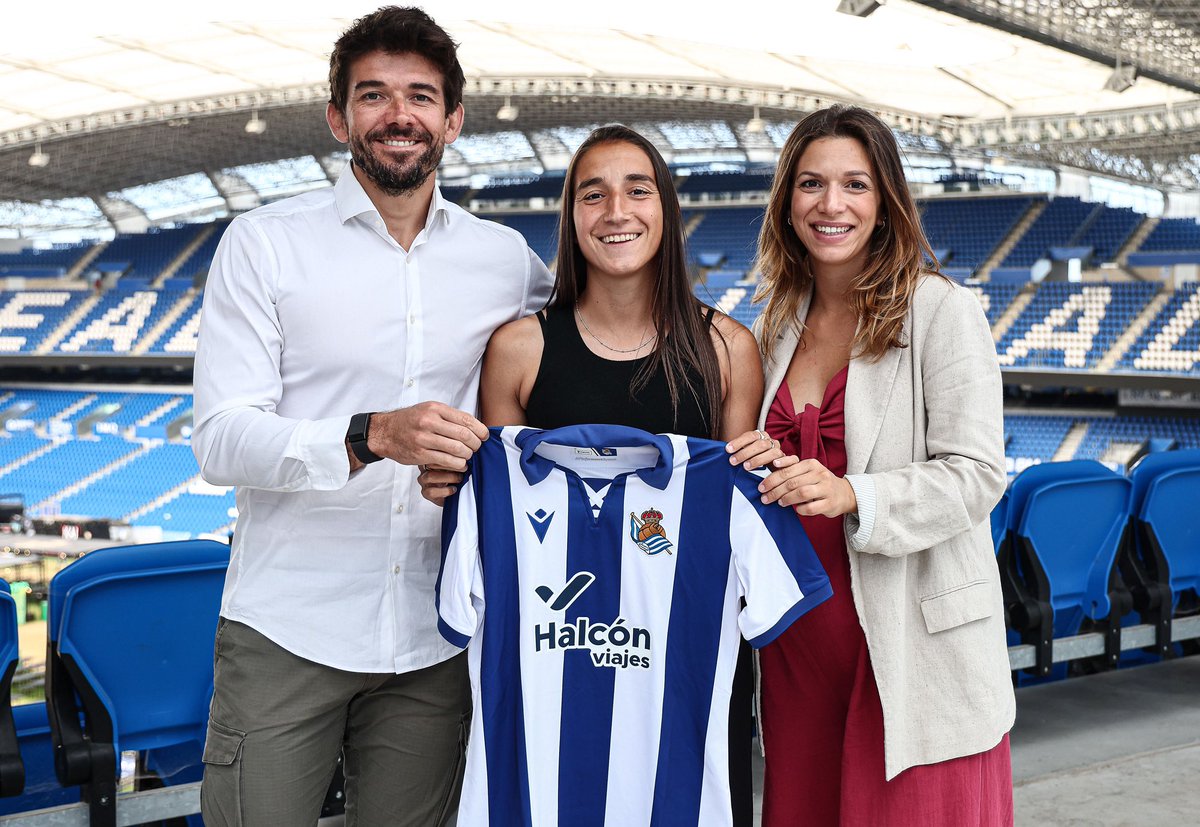 BeplayerGlobal's tweet image. @luciarh_24 regresa a la @RealSociedadFEM por las próximas dos temporadas

Desde #BEPLAYER, estamos orgullosos de ver a Lucía de vuelta en el club donde demostró su mejor fútbol. Estamos seguros de que su retorno aportará mucho al equipo. ¡Bienvenida de nuevo, Lucía!

#futfem