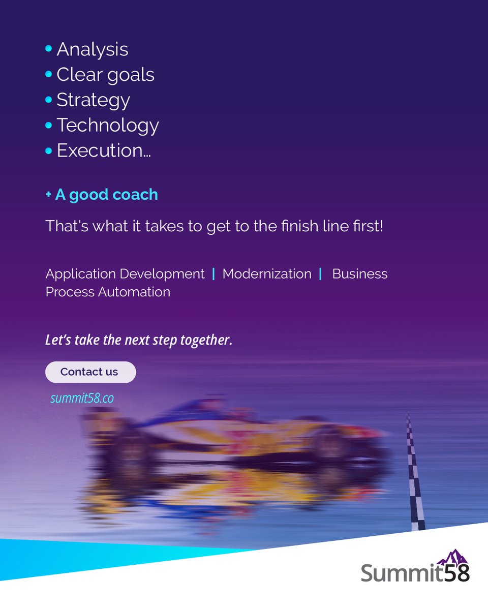 With the support of a company specializing in software development and business process orchestration, you can achieve quality results in less time, optimize your resources, and stay ahead of your market's needs.​
Contact us
lnkd.in/gEdsfTjh 

#BusinessSolutions