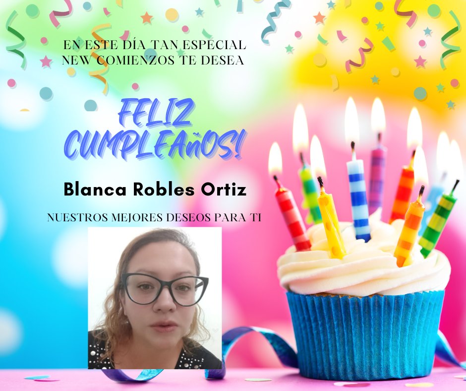 Happy Birthday, Blanca Robles! 🎉🎂

Sending you warm wishes and lots of love on your special day! May your birthday be filled with joy, laughter, and all the things that make you happy. Cheers to another amazing year ahead!😊💫

#HappyBirthday #Celebrate #NewComienzos