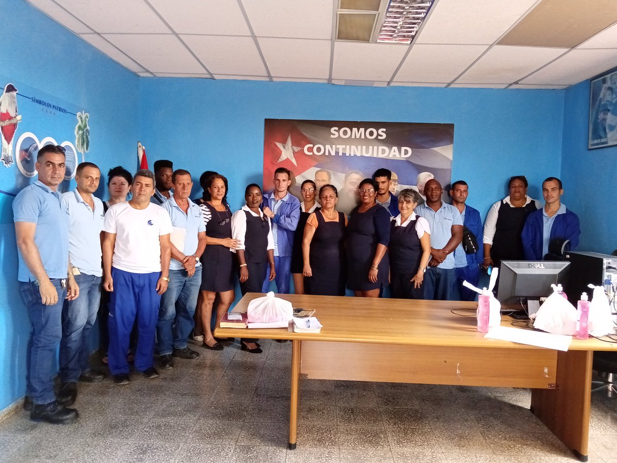 Sesionó el Balance del cierre primer semestre en el CTLC #Colon  analizando los principales problemas que afectan el cumplimiento de las metas de calidad y los indicadores,  proponiendo proyecciones de trabajo para el próximo semestre y reconocimientos a trabajadores.
#Etecsa