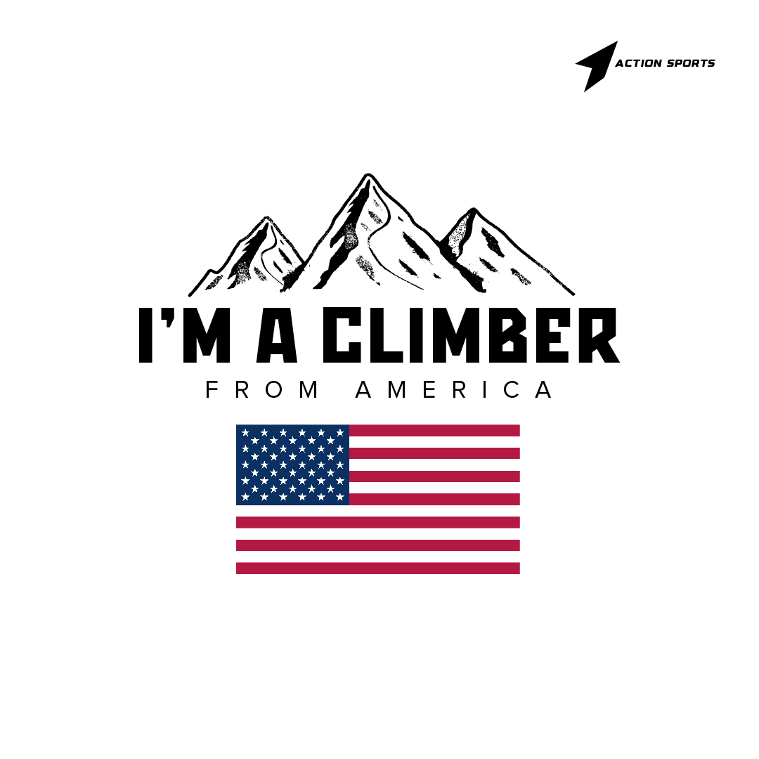 actionsportsnet's tweet photo. 🧗‍♂️ I am a Climber from America 🏔️

#AmericanClimber #NewDesign #ClimbingLife #MountainAdventures #OutdoorPassion #AdventureAwaits #ClimberStyle #USAClimbing #PeakPerformance #ActionSportsNetwork #MountainMasters https://t.co/EeYjoJHEMa