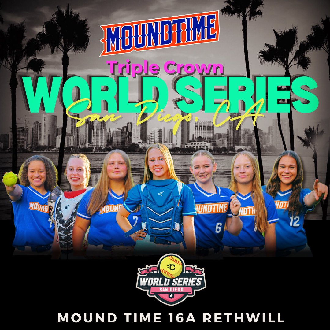 Mound Time 16A Rethwill kicks off pool play today at the 16U Triple Crown World Series in San Diego, CA. 

Game Times
🥎 11:30AM vs OC Batbusters Fitzherbert
🥎 1:15PM vs Xplosion AZ Pacho

At Kit Carson Park Field 5

<a href="/TCSFastpitch/">TC Fastpitch</a>