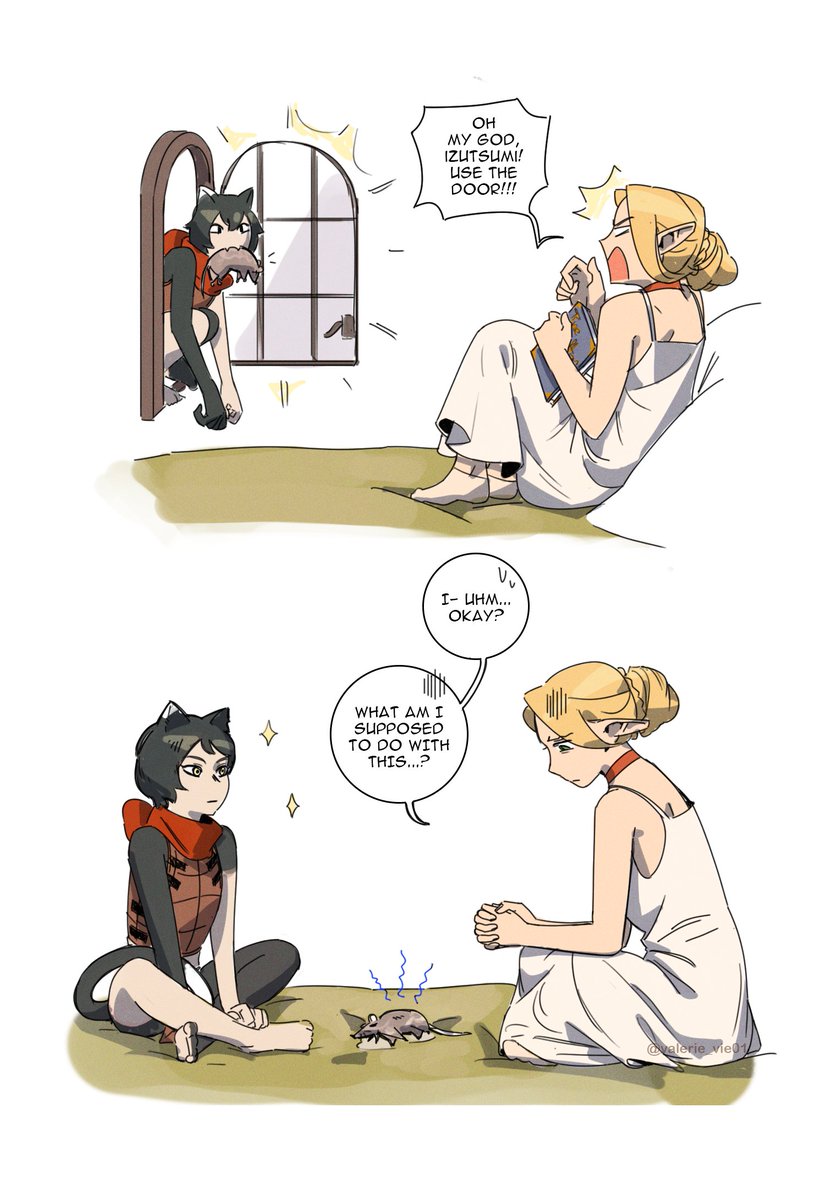 valerie_vie01's tweet image. kitty's friendship offering,,

#izutsumi #marcille #dungeonmeshi