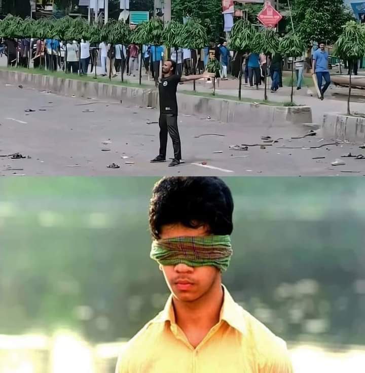 MHHadi22's tweet photo. “Courage is knowing what not to fear"
-Plato
#Rangpur #Bangladesh
#QuataReformMovement #Quata #BanglaBlocked #bangladeshstudentprotests #Alzazzera
#CMN https://t.co/pXpMLYI2oI